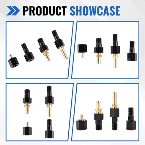 Fuel System Test Fitting Adapter Kit Fit for 5.9L Cummins Diesel Engine 9011 9012 9013 9014, High-Precision Fuel Pressure Testing Tool Set in Saudi Arabia