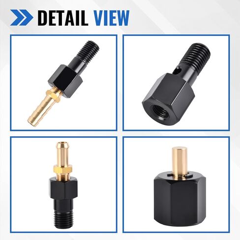 Fuel System Test Fitting Adapter Kit Fit for 5.9L Cummins Diesel Engine 9011 9012 9013 9014, High-Precision Fuel Pressure Testing Tool Set in Saudi Arabia