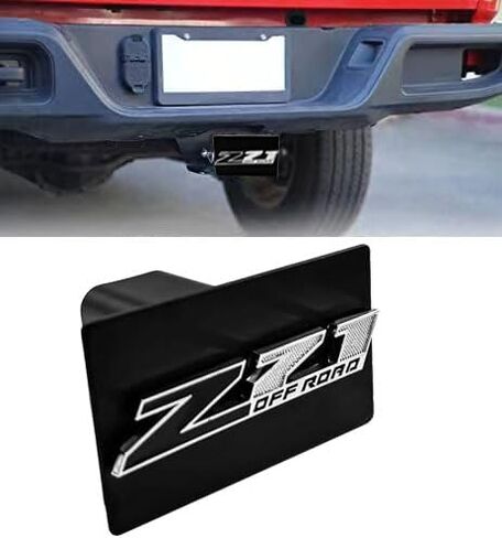 Customzied 3D Emblem Z71 Off Road Trailer Metal Hitch Cover Metal Fits 2"" Receivers, TC66201 in Saudi Arabia
