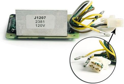 1pcs 120V J1207 6 Wires Generator AVR Automatic Voltage Regulator Stabilizer Control Board in Saudi Arabia
