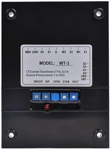 WT-2 WT-3 AVR Brushless Generator Voltage Regulator Control Board Stabilizer Excitation Regulating Plate(WT-3 Ordinary) in Saudi Arabia