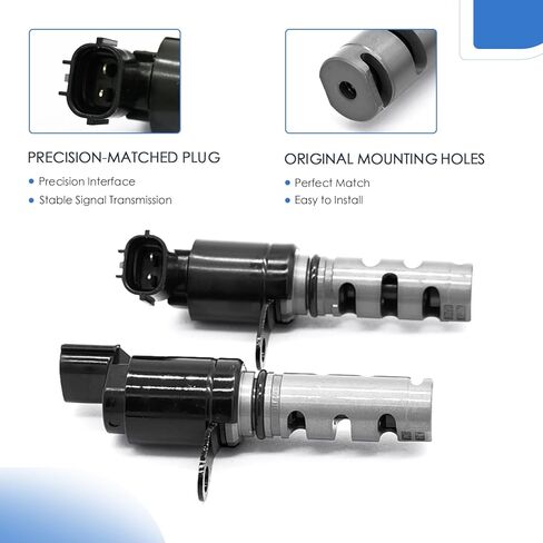 2 PCS Exhaust Intake Engine Variable Valve Timing VVT Solenoid Camshaft Position Actuator 2.4L 2.0L Compatible with Hyundai Santa Fe Sonata Tucson Fit for Kia Forte Koup Optima Rondo Sorento Sport-age in Kuwait