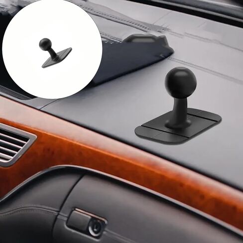 ABS Car Phone Stand Single Touch Installation Universally Compatibility 4.7 6.5 Inch Mobile Device Holder Nonslip Silicone Phone Base in Kuwait