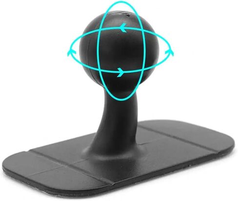 ABS Car Phone Stand Single Touch Installation Universally Compatibility 4.7 6.5 Inch Mobile Device Holder Nonslip Silicone Phone Base in Kuwait