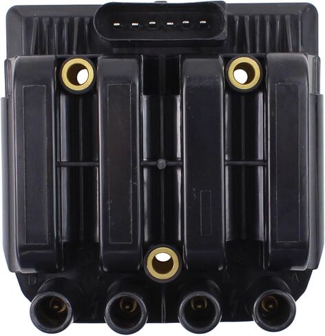 ملفات الإشعال مع 4 شمعات إشعال ومجموعة 4 أسلاك لسيارة VW Beetle 2.0 1998-11، Clasico 2.0 2011-15، Golf 2.0 2000-06، Golf City 2007-10، Jetta 2.0 2000-05، Jetta City 2007-09، Nuevo Gol 2014-15 in Kuwait