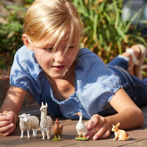 Schleich Farm World, Farm Animal Toys for Boys and Girls Ages 3 and Above, Bunny Rabbit Toy in Saudi Arabia
