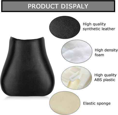 PSLER Front Cushion Seat for GSXR1300 - Motorcycle Rider Driver Rectangular Pad Seat for Hayabusa GSXR1300 1997-2007(Black) in Saudi Arabia