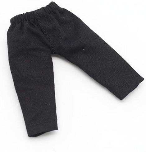 Qianly OB11 Doll Pants Solid Designs OB11 Doll Clothes Fashionable Miniature Pants for Hobbyists, Display , Khaki in Saudi Arabia