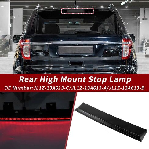 JL1Z-13A613-C LED Third Brake Light for Ford Expedition Explorer 2020-2024 923-300 Red 3rd High Mounted Stop Lamp for Lincoln Navigator Rear Center High Level Brake Light in Kuwait