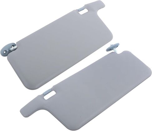 WFLNHB Sun Visor Driver Side and Passenger Side with Mirror Gray Replacement for Honda Civic 1996-2001 in Kuwait