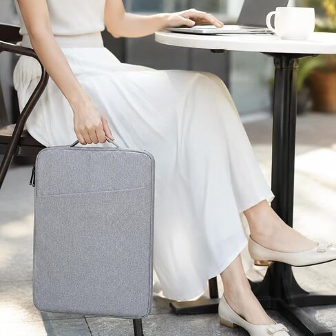 Laptop Sleeve With Handle, Shockproof Notebook Carrying Bag For 13-14 Inch Laptops Tablets in Kuwait