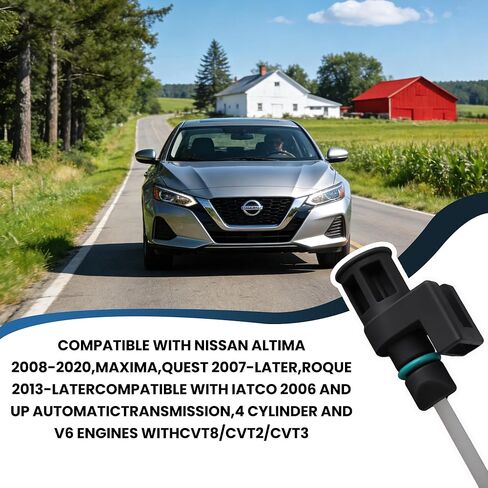31086-JA00A مقياس ناقل الحركة، مؤشر مستوى سائل CVT ATF بديل مقياس الغمس لنيسان ألتيما 2007-2020، لروج 2013-2022، لماكسيما مورانو 2006-2022 in Kuwait