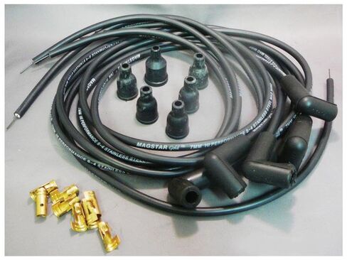 Spark Plug Wire Set for 6 Cylinder Engines - 90° Boots - Universal Fit in Saudi Arabia