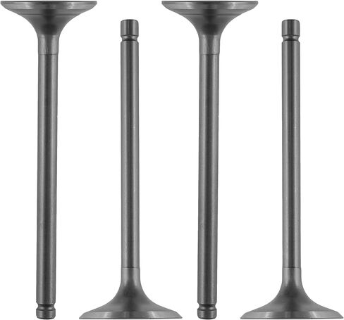 Caltric Exhaust and Intake Valve Compatible with Honda XR600R 1985 1986 1987 1988 1989 1990 1991-1997 in Kuwait