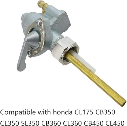 Compatible with Fuel Valve Petcock Replace for Honda CL175 CB350 CL350 SL350 CB360 CL360 CB450 CL450 in Saudi Arabia