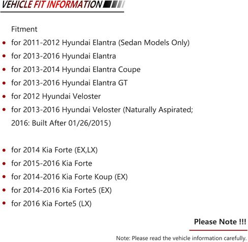 JLEO Front Rear Ceramic Brake Pads Sets for 2013-2014 Hyundai Elantra Coupe Gt Veloster, for 2014-2016 Kia Forte Koup Forte5 8pcs D1543 D1544 in Kuwait