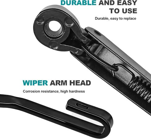Pleoos 5019265AA Rear Windshield Wiper Arm Assembly Compatible with 2001-2003 Voyager,2001-2007 Caravan,2003-2008 PT Cruiser Rear Window Wiper Arm in Saudi Arabia