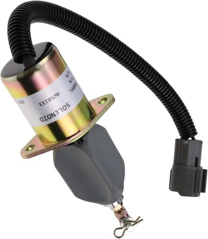 129953-77803 12 V Fuel Shutoff Solenoid 12995377803 Fits For Kubota 3A 70mm & 82mm Engine 129953-77810 SA-4260-12 12995377810 SA426012 in Kuwait