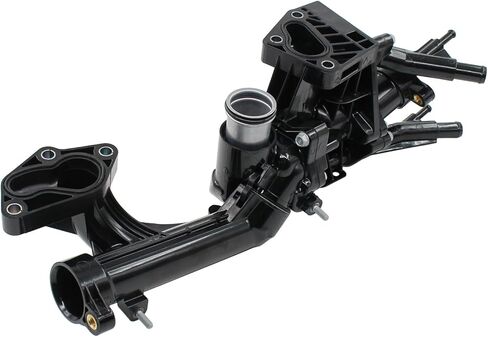 Engine Thermostat Housing Assembly for Hyundai Genesis 3.8L 2009-2011 Coolant Temperature Control in Kuwait