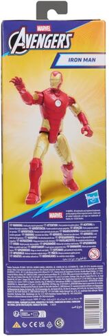 AVENGERS Marvel Titan Series Iron Man 11.5-Inch (29.2 CM) Action Figure, Super Hero Figures & Toys for Kids, Ages 4+ in Saudi Arabia
