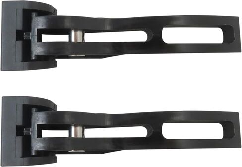 Universal Replacement Parts for Hard Folding Tonneau Cover Clams for Truck Bed, Rear Clamp Replacement (2 PCS, Black) in Saudi Arabia
