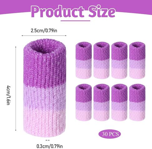 30PCS Crochet Finger Guard, Compression Crochet Finger Sleeves, Elastic Knitting Finger Protector, Breathable Protectors Thumb Splint Brace for Writing, Arthritis Pain Relief, Basketball Sport in Saudi Arabia