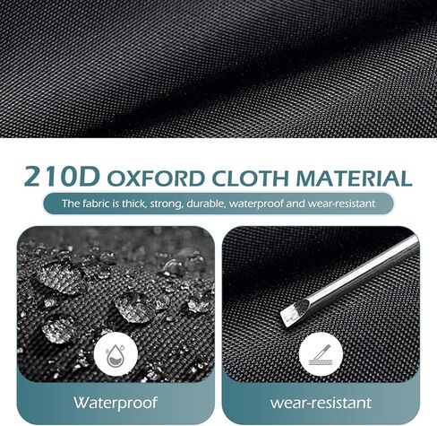 1 PC Half Car Cover, Car Cover for Pea-Sized Hail Protection, 17.72 FT Length Waterproof Dustproof All Weather, Universal Fit for Sedans (Black) in Kuwait