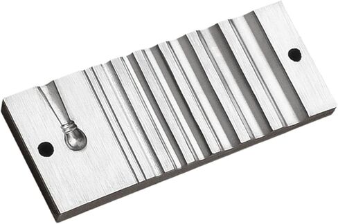 Die Block, Half Round Grooves and Groove, Jewelry Making Block, Metal Forming Block for Bracelets, Style A in Kuwait