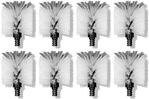 Steel Bottle Brush Refills for OXO Stainless Steel Bottle Brush Only, 4 Pack Bottle Brush Replacement Head for Clean Water Bottle, Baby Bottle, Glasswares, Mugs in Saudi Arabia