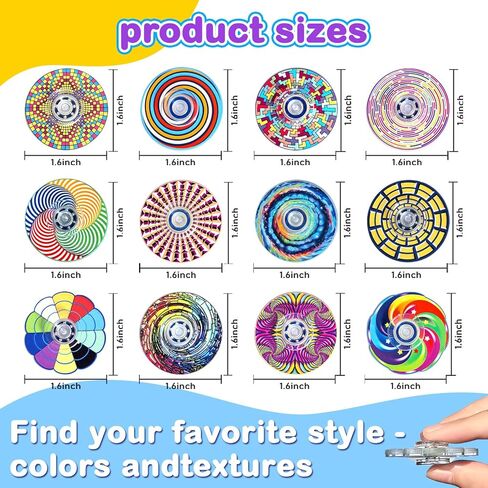 24 Pack Fidget Toys Mini Bulk for Spinner,Party Favors Birthday Gifts Sensory Toys for Kids Boys Girls Adults ADHD Autism Stress Relief,Pinata Goodie Bag Stuffers,Treasure Box Toy Classroom Prizes in Saudi Arabia