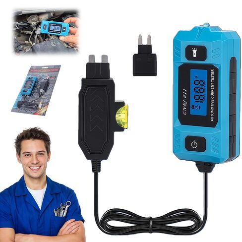 Relay Tester with Battery, Car Fuse Tester, Automotive Circuit Fault Probe Tester, Power Circuit Probe Testers, High-Precision Current Probe Testers, Circuit Testers Automotive with Test Light in Saudi Arabia