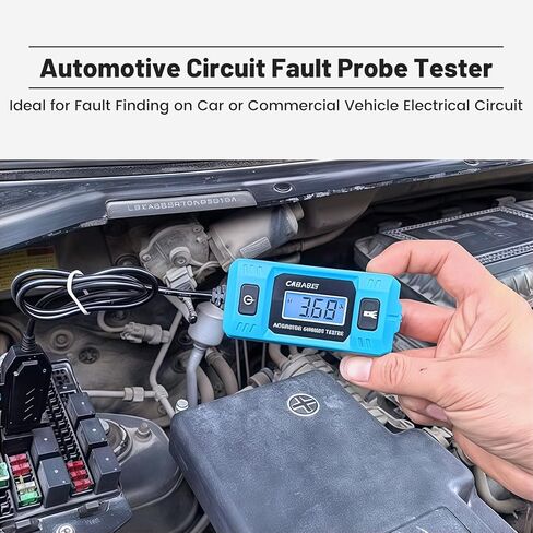 Relay Tester with Battery, Car Fuse Tester, Automotive Circuit Fault Probe Tester, Power Circuit Probe Testers, High-Precision Current Probe Testers, Circuit Testers Automotive with Test Light in Saudi Arabia