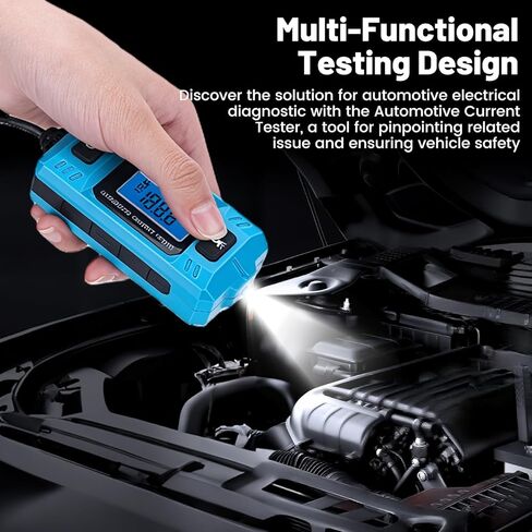 Relay Tester with Battery, Car Fuse Tester, Automotive Circuit Fault Probe Tester, Power Circuit Probe Testers, High-Precision Current Probe Testers, Circuit Testers Automotive with Test Light in Saudi Arabia