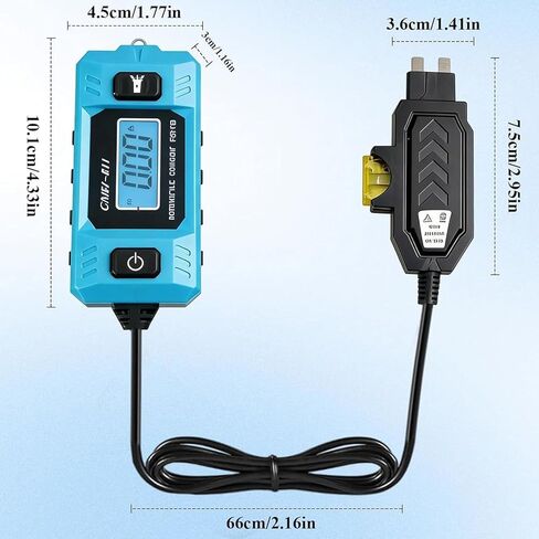 Relay Tester with Battery, Car Fuse Tester, Automotive Circuit Fault Probe Tester, Power Circuit Probe Testers, High-Precision Current Probe Testers, Circuit Testers Automotive with Test Light in Saudi Arabia