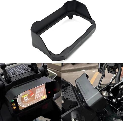 IZX قبعة أداة حاجب الشمس مناسبة لـ CFMOTO 450MT 675SR 150SC 450MT 250NK 250SR 450NK 450SR 450SS CF Ibex 450 2024 2025 دراجة نارية شاشة حماية الشمس قناع متر غطاء حماية حامي in Kuwait