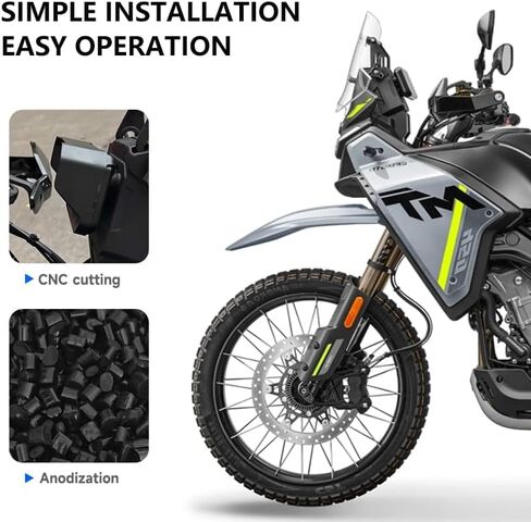 IZX قبعة أداة حاجب الشمس مناسبة لـ CFMOTO 450MT 675SR 150SC 450MT 250NK 250SR 450NK 450SR 450SS CF Ibex 450 2024 2025 دراجة نارية شاشة حماية الشمس قناع متر غطاء حماية حامي in Kuwait