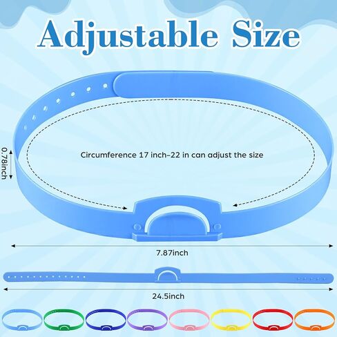 12 Pcs Headbands Game - Guess Who Game Headbands - Adjustable Size Can Insert Card Headband for Family Game Interactive Party Activities (Colors) in Saudi Arabia