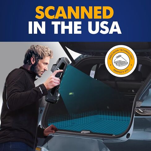 Premium Cargo Liner for Alfa Romeo Tonale 2024-2026 Plug in and Dodge Hornet 2024-2026-100% Protection - Custom Fit Car Trunk Mat - Black Cargo Mat - 3D Shaped Laser Measured Trunk Liners in Kuwait