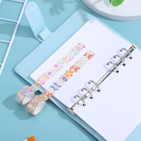 Portable Sticker Collection Album A6 Release Paper Binder with 40 Reusable Sheets for Sticker Organizer and Scrapbooking in Kuwait