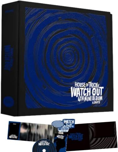 xikers HOUSE OF TRICKY: WATCH OUT 5th Mini Album [TRICKY Ver.] Photobook + CD + 2 Photocard + Postcard (WITCH) in Kuwait