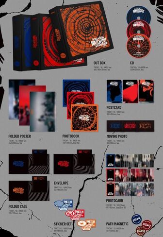 xikers HOUSE OF TRICKY: WATCH OUT 5th Mini Album [TRICKY Ver.] Photobook + CD + 2 Photocard + Postcard (WITCH) in Kuwait