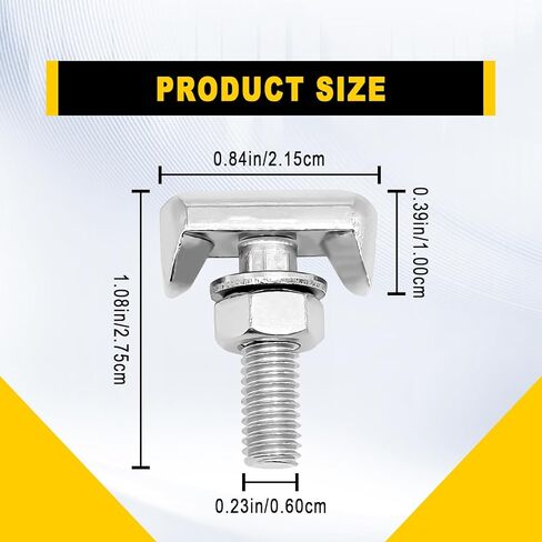 محطة البطارية T-Bolt استبدال OE # 6X0915138 61128373946 متوافق مع GMC VW BMW Chevy كابل البطارية موسع T Bolt in Kuwait