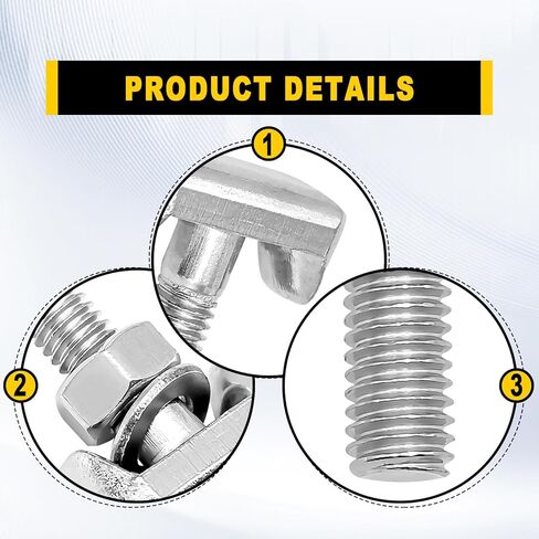 محطة البطارية T-Bolt استبدال OE # 6X0915138 61128373946 متوافق مع GMC VW BMW Chevy كابل البطارية موسع T Bolt in Kuwait