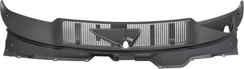 ALMULOO Windshield Wiper Cowl Panel Compatible with 2002-2010 Dodge Ram 1500, 2500, 3500 Replacement for 55056006AG 55056006AE Air Inlet Grille Window Panel Cowl Cover Plastic in Kuwait