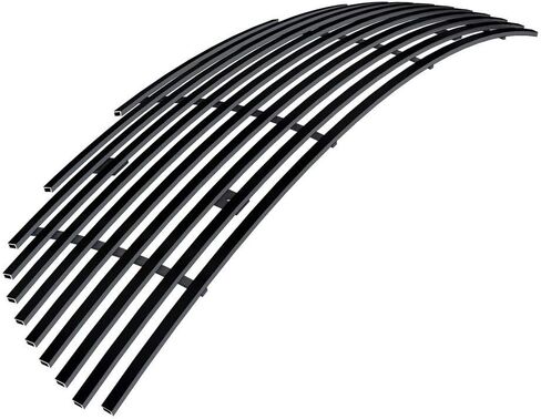 APS Compatible with Mazda MX-5 2009-2012 Miata Honeycomb Style Only Lower Bumper Stainless Steel Black 8x6 Horizontal Billet Front Grill Grille Insert M66648J in Kuwait