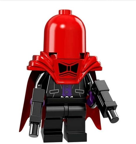Red Hood Minifigure - The LEGO Batman Movie CMF Series 71017 in Kuwait