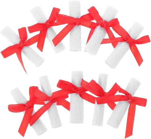 10pcs Mini Graduation Certificate Doll Decor Adorable Toy Diplomas for Graduation Party Centerpieces for Celebrations and Events in Kuwait