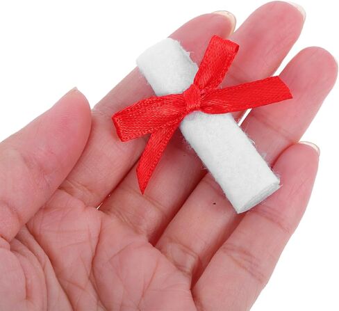 10pcs Mini Graduation Certificate Doll Decor Adorable Toy Diplomas for Graduation Party Centerpieces for Celebrations and Events in Kuwait
