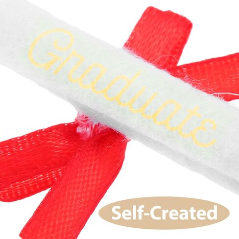 10pcs Mini Graduation Certificate Doll Decor Adorable Toy Diplomas for Graduation Party Centerpieces for Celebrations and Events in Kuwait