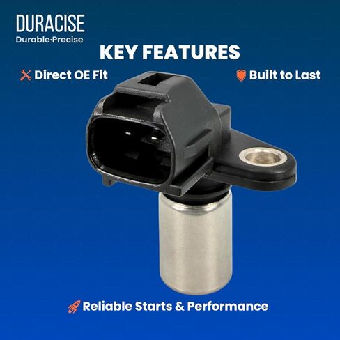 مستشعر موضع العمود المرفقي DURACISE متوافق مع 2007-2013 فولفو C30، 2002-2013 C70، 2003-2007 XC70، 2003-2011 XC90، 2002-2012 S40، S60، S80، V50، V70، 2015 V60، استبدال #30713485، 8627355، PC585 in Kuwait